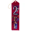 Award Ribbon - Second Place Red 7" (EACH)