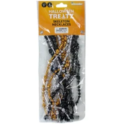 Beads - Skull and Bones Assortment 32" (8 PACK)
