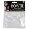 Bow Tie White With Elastic (EACH)