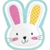 Bunny Shaped Plates 10.5" (8 PACK)