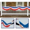 Bunting - Red White and Blue Fabric 5'10" (EACH)