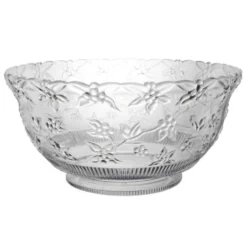 Clear Embossed Punch Bowl 12 Quart (EACH)