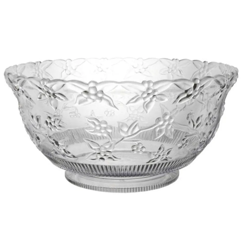 Clear Embossed Punch Bowl 12 Quart (EACH)
