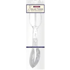 Clear Salad Tongs 11.5" (EACH)