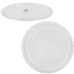 Clear Soft Plastic Serving Bowl Lid 160 oz (EACH)