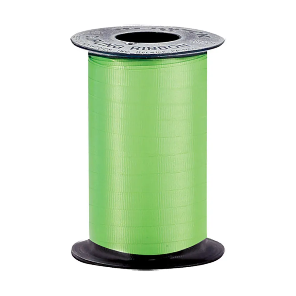 Curling Ribbon - Lime 3/16" 500 Yds (EACH)