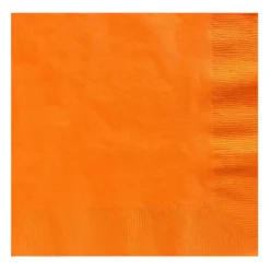 Dinner Napkins - Orange 8" (40 PACK)