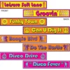 Disco Street Signs 24" (4 PACK)