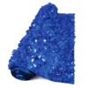 Float Sheeting - Metallic Floral 36" x 15' Blue (EACH)
