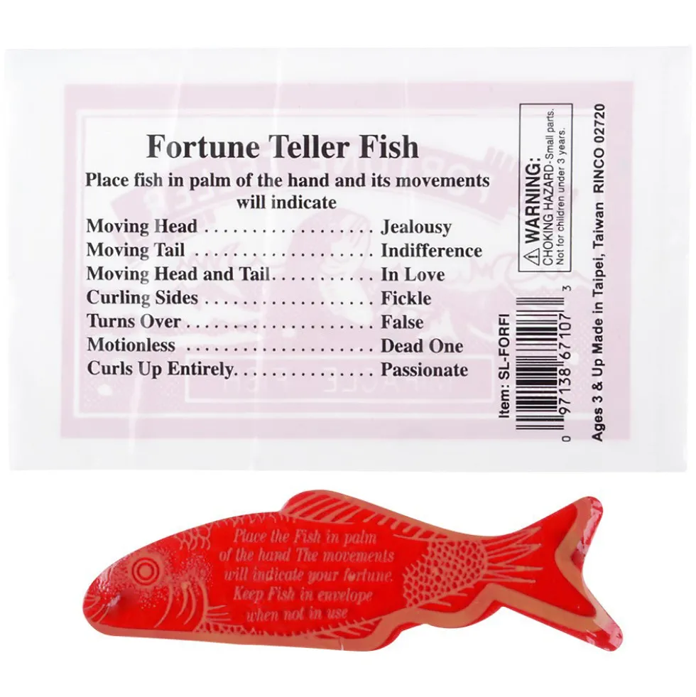 Fortune Teller Fish 3.5" (144 PACK)