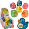 Glitter Rubber Duck Assortment 3.75" (DZ)