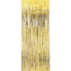 Gold Foil Metallic Curtain 3' x 8' (EACH)