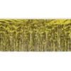 Gold 1-Ply Metallic Fringe Drape 15" x 10' (EACH)
