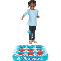 Inflatable 3 in a Row Snowball Game 27" x 27" (EACH)