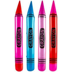 Inflate Crayon Assortment 44" (DZ)