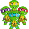 Inflate Teenage Mutant Ninja Turtles Assortment 24" (DZ)