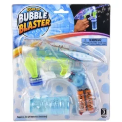 Light Up Bubble Gun Assorted 7