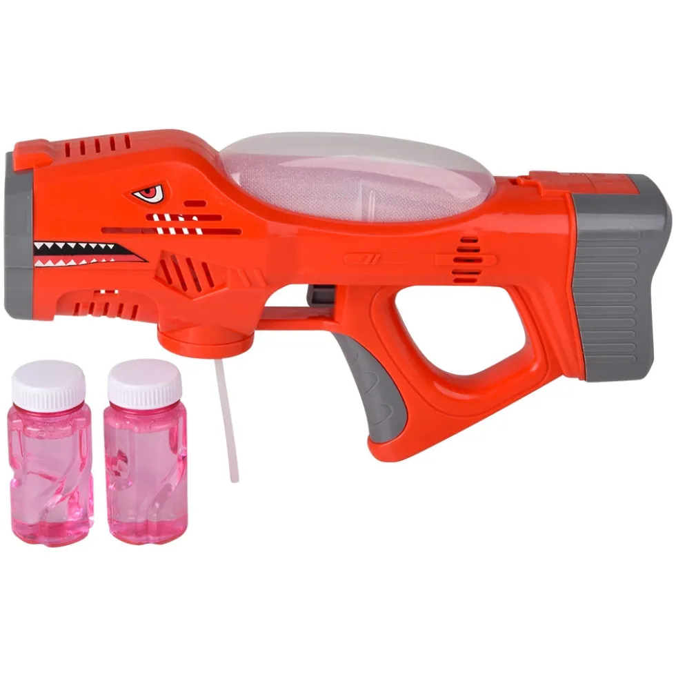 Light Up Bubble Shark Blaster With Sound Assorted 11.25" (EACH)