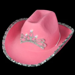Light Up Child Size Cowgirl Hat (EACH)