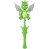 Light Up Dragon Wand Assorted 17" (EACH)