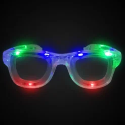 Light Up Multicolor Retro Sunglasses (EACH)