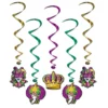 Mardi Gras Whirl Assortment 40" (5 PACK)