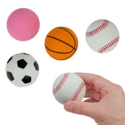 Mini Rubber Sports Ball Assortment 2.5