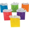 Neon Gift Bag Assortment 9" (DZ)