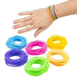 Neon PVC Bracelet Assortment 7" (144 PACK)