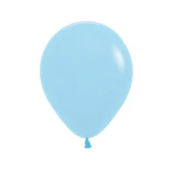 Pastel Blue Latex Balloons 5" (100 PACK)