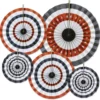 Patriotic Accordion Paper Fan Assortment (5 PACK)