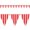 Pennant Banner - Striped 12' (EACH)