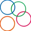 Plastic Game Ring Assortment 5" (DZ)