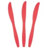 Plastic Knives - Coral (24 PACK)