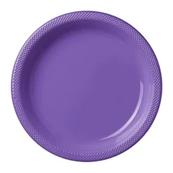 Plastic Plates - Purple 9" (20 PACK)
