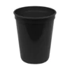 Plastic Stadium Cups - Black 16 oz (500 PACK)