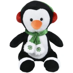 Plush Christmas Character With Scarf Assorted 8