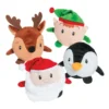 Plush Christmas Roly Poly Assortment 5" (DZ)