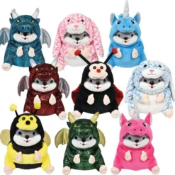 Plush Dressed Hamster Assorted 13" (EACH)