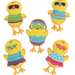 Plush Easter Stuffed Chick Assortment 5.5" (50 PACK)