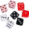 Plush Hanging Dice Assortment 3" (DZ)