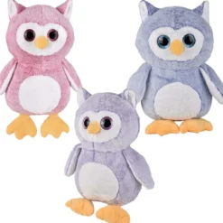 Plush Owl Assorted 24