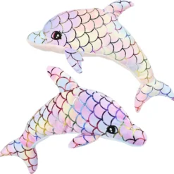 Plush Pastel Dolphin 14