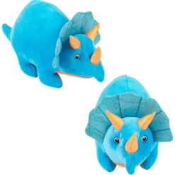 Plush Puffyfluff Triceratops 11" (EACH)
