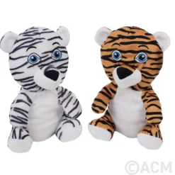 Plush Sitting Tigers 7" (DZ)
