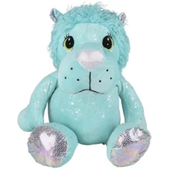 Plush Sparkly Safari Animal Assorted 28.5" (EACH)