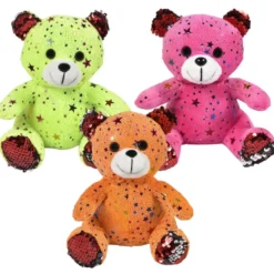 Plush Star Bear Assorted 8" (EACH)
