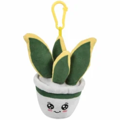 Plush Succulent Backpack Clip Assortment 5