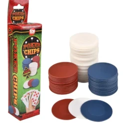 Poker Chips 100 Piece Box (EACH)