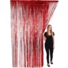 Red Foil Fringe Curtain 36" x 96" (EACH)
